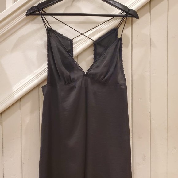 Free People Black Slip Dress - Size Small - Picture 1 of 3